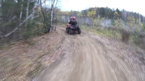 Покатушки на квадроциклах по лесным тропам