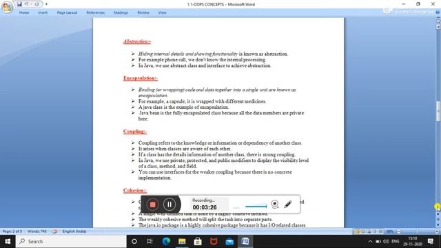 java !oops concept ! object oriented programming system смотреть онлайн