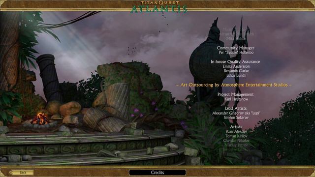 Titan Quest Anniversary Edition - Credits with Monsters (Atlantis Theme) смотреть онлайн