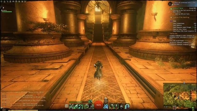 Guild Wars 2: Heart of Thorns - The Golden Chicken achievement - Auric Basin смотреть онлайн