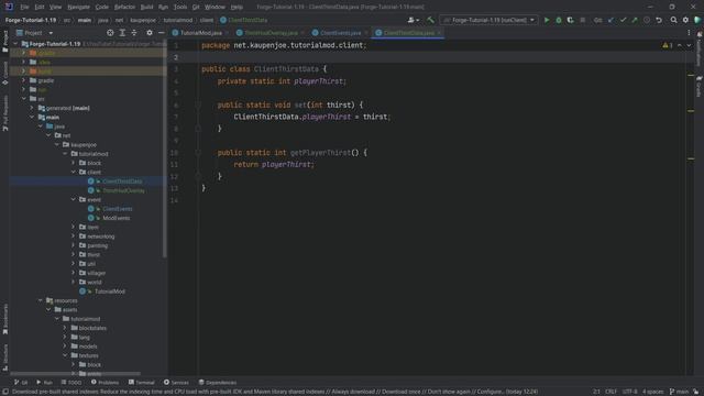 Minecraft 1.19 Forge Modding Tutorial | CUSTOM HUD ELEMENTS | #17 смотреть онлайн