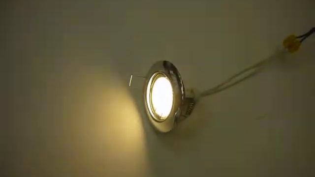 Светильник Gauss Metal CA006 Круг, поворотный, хром, MR16 GU5.3 5,5W 2700K 220V смотреть онлайн