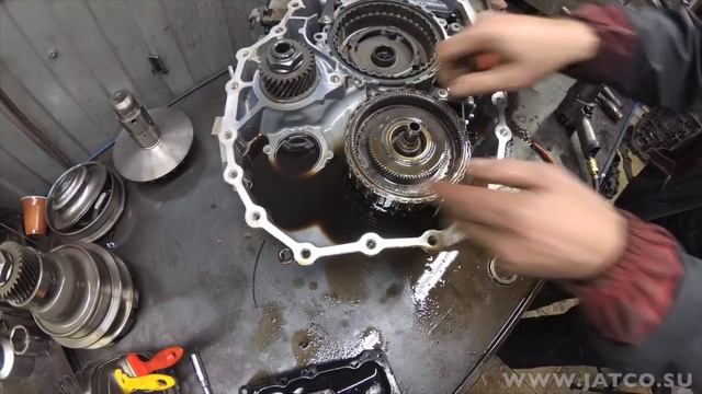 Ремонт вариатора JF011E на Ниссан Теана с пробегом 180 000 км смотреть онлайн