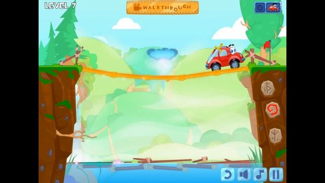 Wheely 6. Passing Game. Красная машинка Вилли.