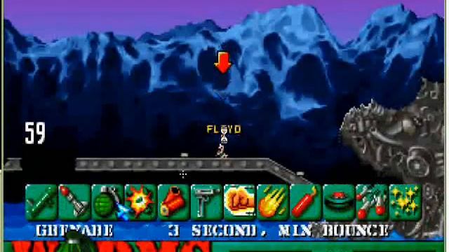 Worms United Gameplay