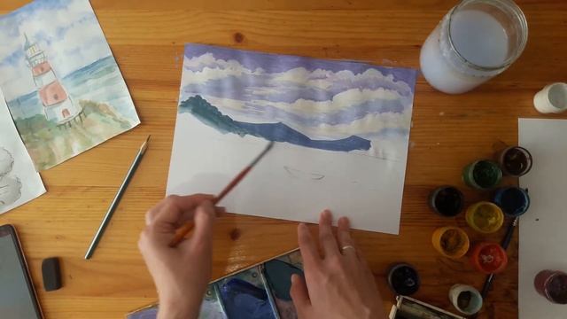 2 класс. 2 морской пейзаж. смотреть онлайн