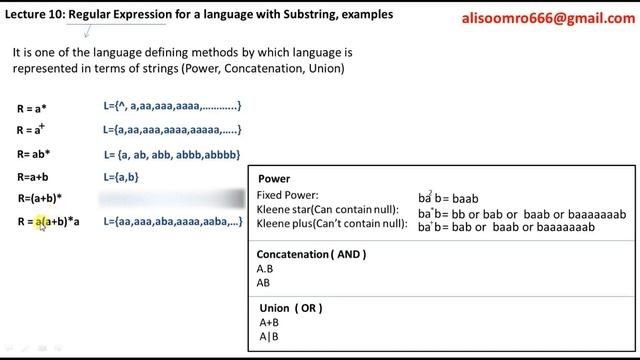Lecture 10 : regular expression containing substring , not containing substring 00 , 101 automata смотреть онлайн
