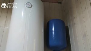 Монтаж узла ввода воды и водонагревателя