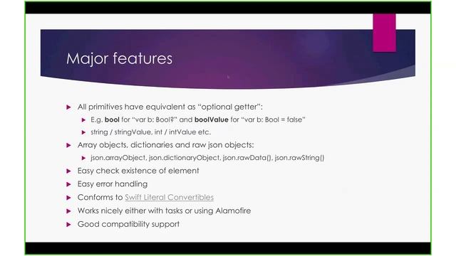 SwiftyJSON - easy way to work with JSON using iOS by Oleg Novosad (Ukr) смотреть онлайн