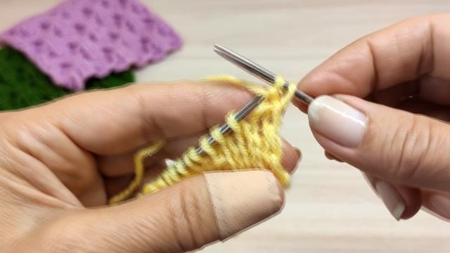 Узор ДЛЯ ШАПКИ, СВИТЕРА , КОФТЫ. Вязание спицами. смотреть онлайн