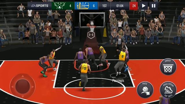 NBA LIVE Mobile Basketball Android Gameplay смотреть онлайн