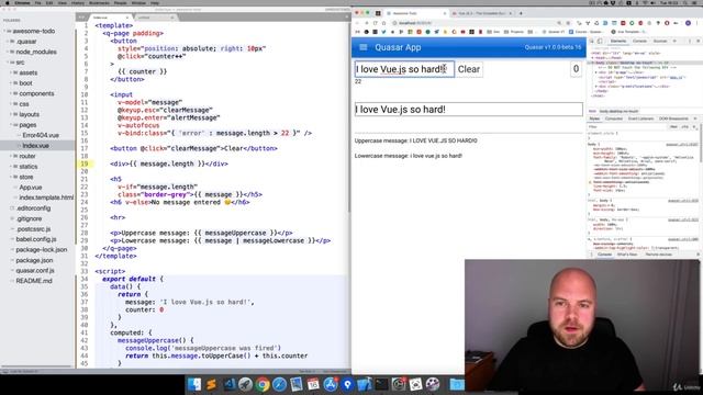 Binding to Attributes & CSS - Vue JS Tutorial смотреть онлайн