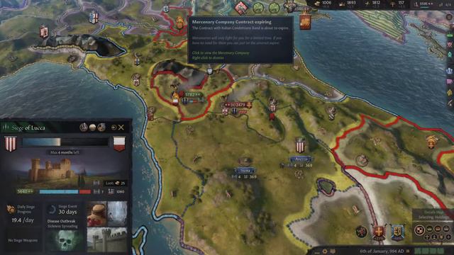 Crusader Kings 3: The Dread Lords of Tuscany #22- The Hate Explodes! смотреть онлайн