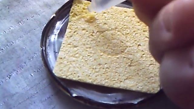 Губка для очистки паяльника смотреть онлайн