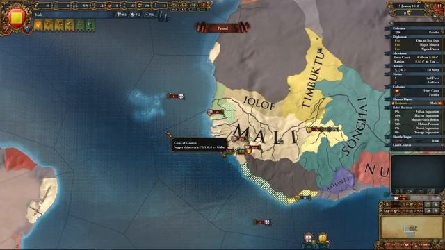Europa universalis 4 | Rights of Man | Mali | Part 6 | *Give Portugal the Finger* смотреть онлайн