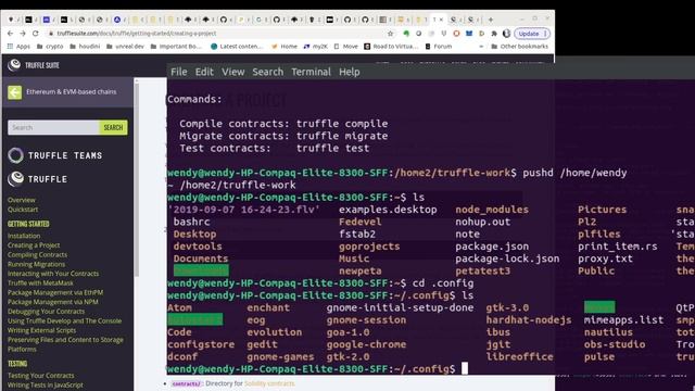 Truffle....install and work with a basic project смотреть онлайн