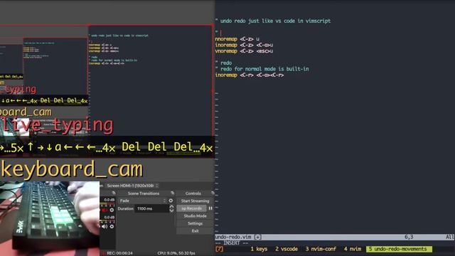 Neovim - Undo - Redo - Movements [ Vs Code To Neovim Series ]