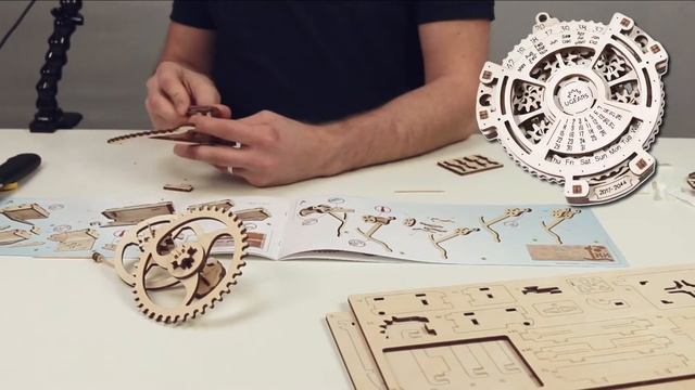 Как собрать конструктор Ugears. Деревянный конструктор, механическая шкатулка Ugears, собери сам