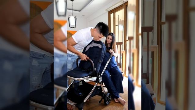 Unboxing Stroller (Strada Pushcart) for Baby A with Sophie Albert & Vin Abrenica | SoVin смотреть онлайн