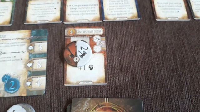 Татьяна против зловещих мертвецов в Runebound Нерушимые Узы #1