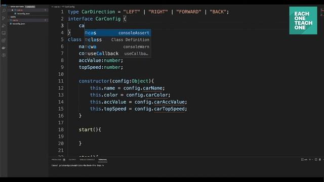 Interface in Typescript | Each One Teach One смотреть онлайн