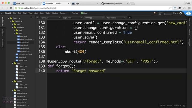 How to Use Python Flask to Set Up a Forgot Password, Online Tutorial смотреть онлайн