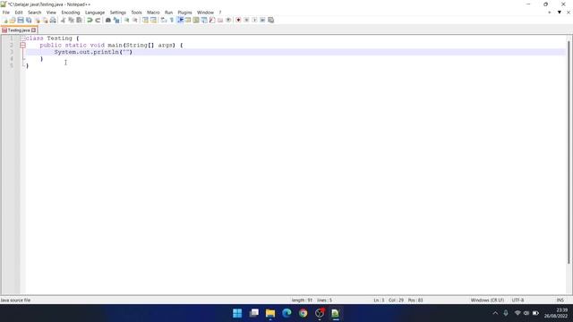 Compile program Java melalui CMD dengan menggunakan Notepad++ смотреть онлайн