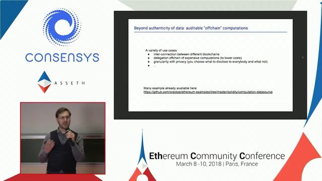 J3 PAIN 08 Thomas Bertani Scalability and inter blockchain connection via Oraclize смотреть онлайн