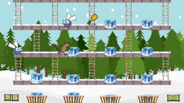 Regular Show Ice Collection - 8 Level Gameplay смотреть онлайн