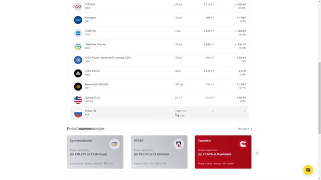 Продаю облигацию и инвестирую 1500 рублей в фонды Tinkoff и FinEx. смотреть онлайн