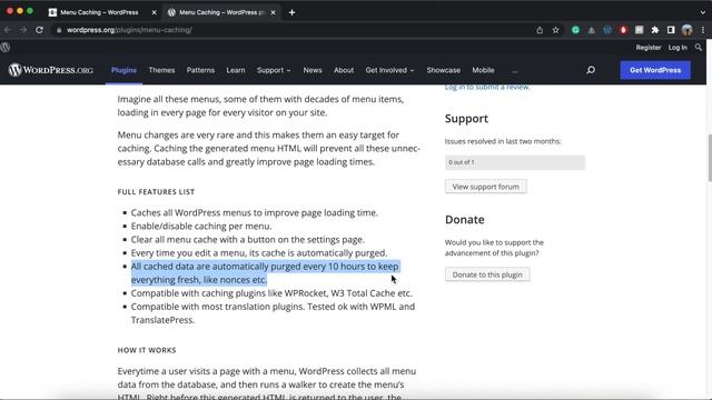 WordPress schneller machen mit dem Menu Caching Plugin смотреть онлайн