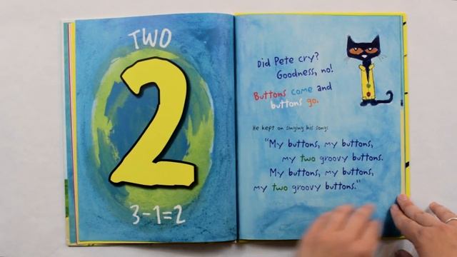 Pete the Cat and His Four Groovy Buttons By Eric Litwin Books for kids read aloud! смотреть онлайн
