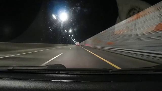 Поездка по ЦКАД М11-М7 НОЧЬ смотреть онлайн