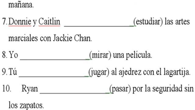 Spanish Practice: Preterite Conjugations смотреть онлайн