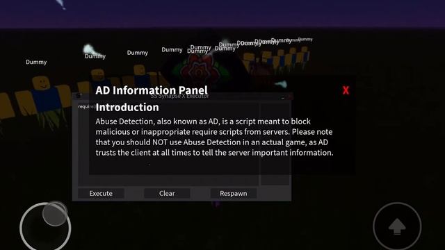 Roblox require script (abuse detection) смотреть онлайн