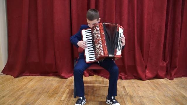 Виконавець Максим Гамзій пісня «Улюблений Мультик» (акардеон ) смотреть онлайн