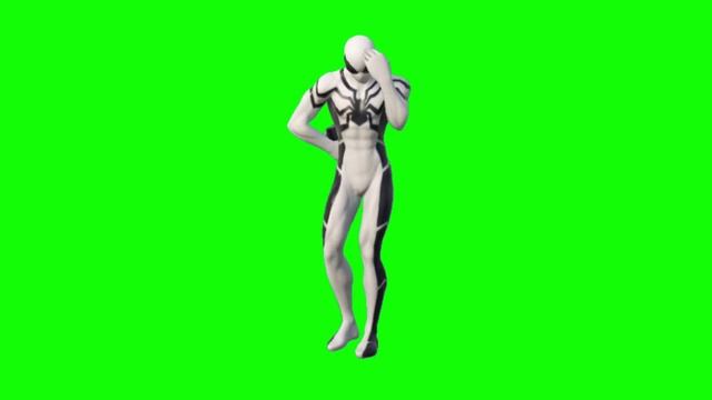 Вырезка эмоции DANCE MONKEY на зеленом фоне. Fortnite. смотреть онлайн