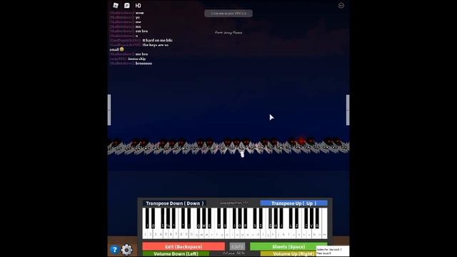 shanghaivania(ink sans phase3) roblox piano смотреть онлайн