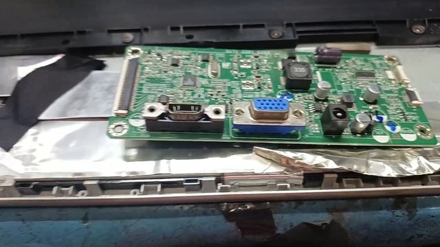 how to repair not powering on condition hp 24es display monitor 24 inch смотреть онлайн