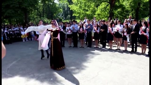 Осетинский танец. Хонга кафт смотреть онлайн