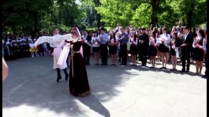 Осетинский танец. Хонга кафт