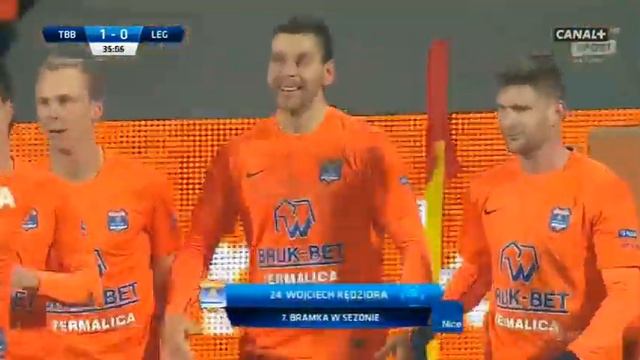 Kedziora W. Goal - Termalica 1 - 0 Legia - 02-03-2016 смотреть онлайн