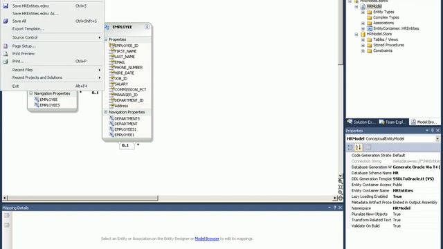 Entity Framework, LINQ & Model-First for the Oracle Database - Part 5 смотреть онлайн