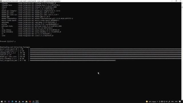 cara install library dlib dan face-recognition di anaconda prompt | python tutorial #21 смотреть онлайн