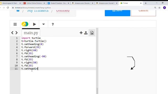 Octagon Code using Python (lesson #4) смотреть онлайн