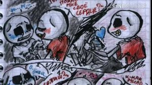 Озвучка комикса Undertale ||| Санс и Фел +18 |||