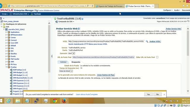 ORACLE - BTM - workspace problem смотреть онлайн