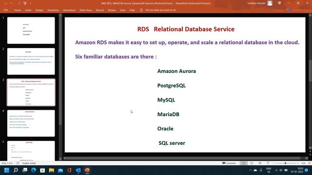 AWS RDS, Amazon Aurora, and DynamoDB // Relational Database services // Easy Learning Channel смотреть онлайн