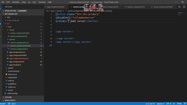 Angular Tutorial#20:--Event Binding смотреть онлайн