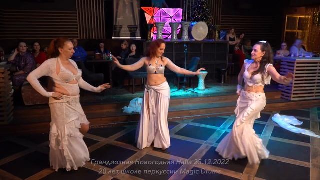 Ансамбль MAJESTIC Восточный танец с шалью в стиле Золотая эра смотреть онлайн